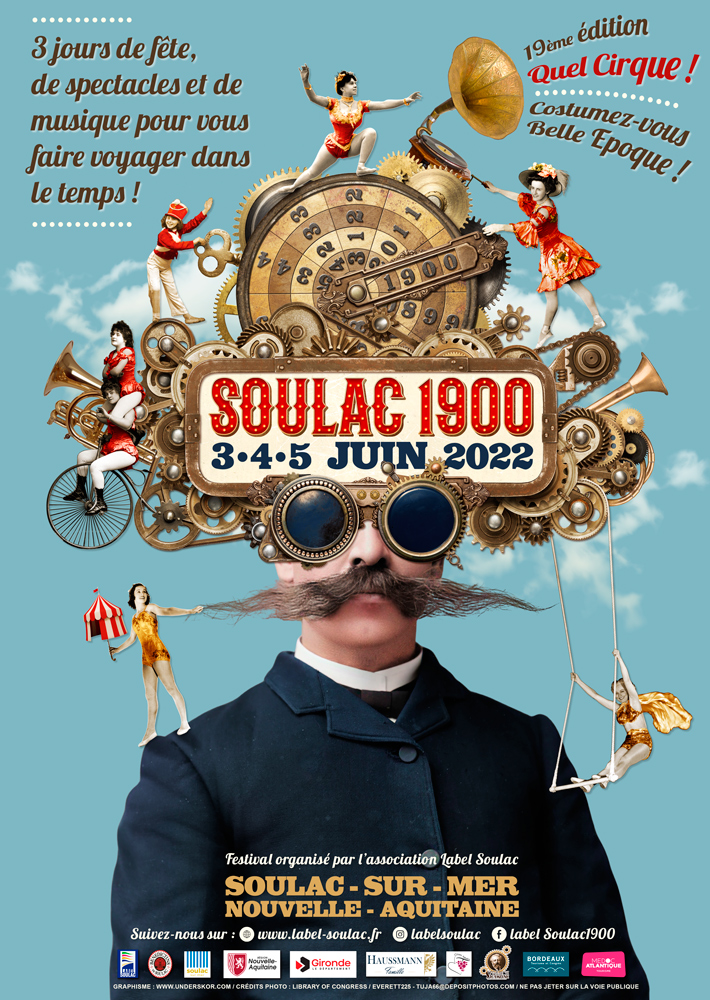 Soulac 1900, c’est les 3, 4 et 5 juin 2022 !