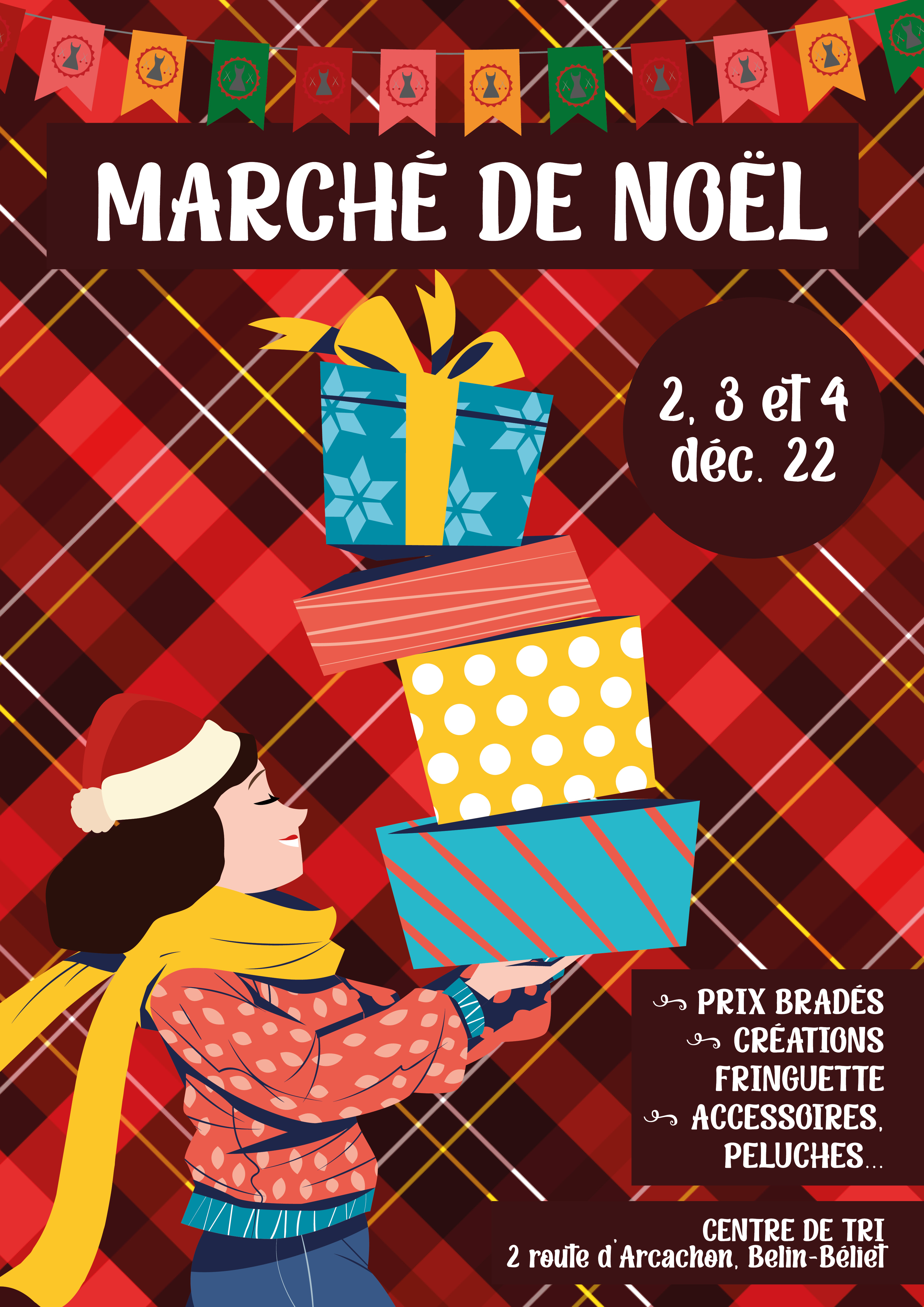 2, 3 et 4 décembre 2022 : Marché de Noël de Fringuette